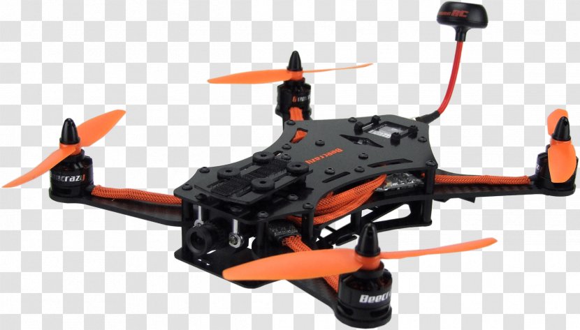 Drone Racing Unmanned Aerial Vehicle First-person View Quadcopter Radio-controlled Helicopter - Rotor Transparent PNG