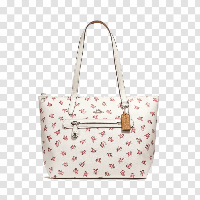 Handbag Tapestry Messenger Bags Tote Bag - Pink - Coach Purse Transparent PNG
