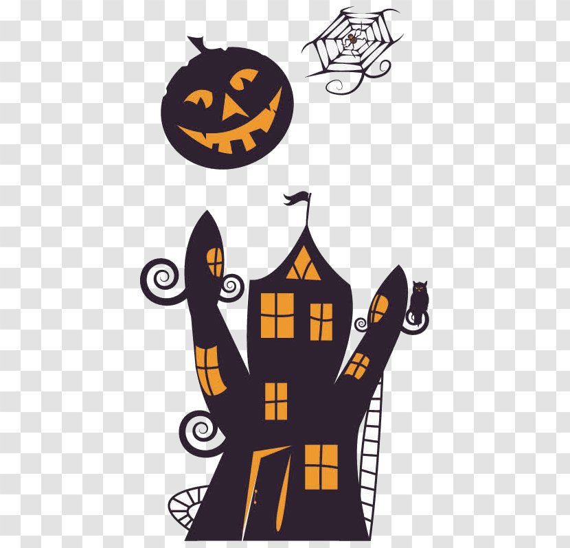 Halloween Vector Graphics Image Illustration Stock Photography - Black Transparent PNG