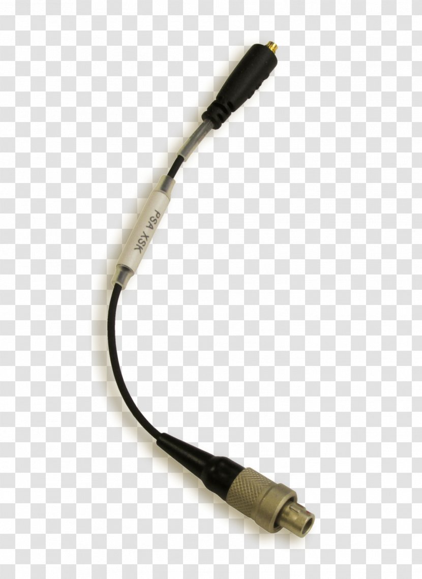 Microphone Coaxial Cable LEMO Electrical Connector Sennheiser - Lemo Transparent PNG