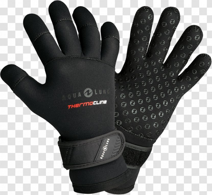 Glove Aqua-Lung Scuba Set Aqua Lung/La Spirotechnique Thermocline - Safety - Deep Dive Transparent PNG