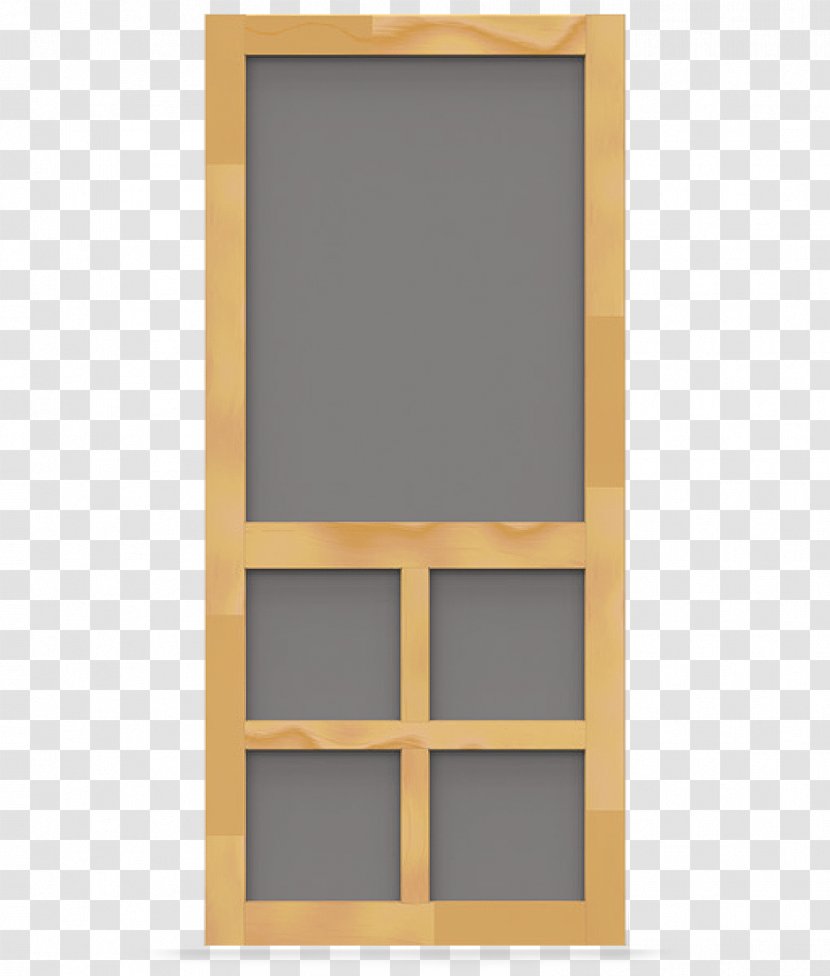 Window Screens Screen Door Building Materials - Material - Wood Transparent PNG