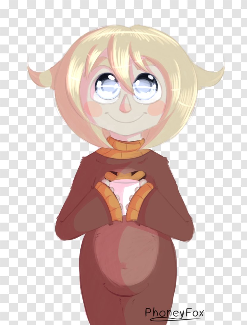 Ear Cheek Nose Five Nights At Freddy's - Watercolor - Man ON PHONE Transparent PNG