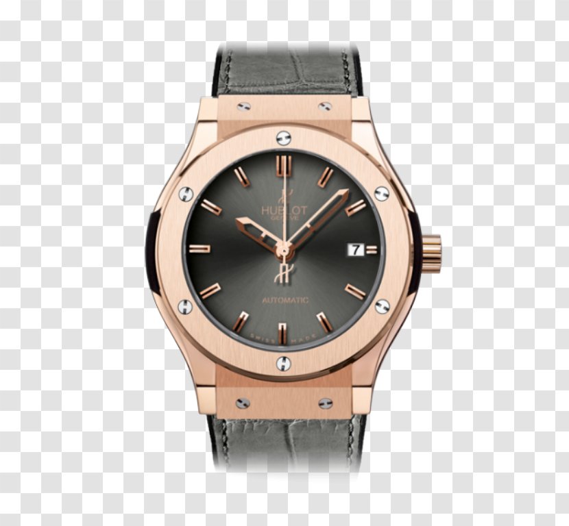 Hublot Classic Fusion Automatic Watch Chronograph - Brown Transparent PNG