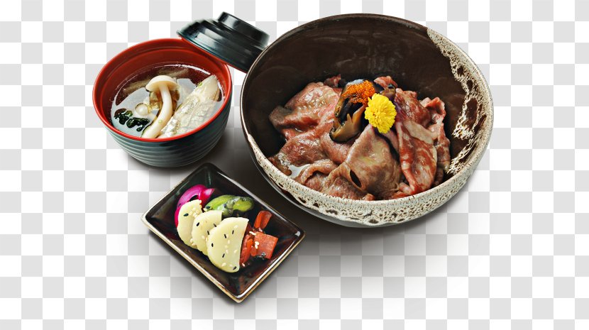 Bento Japanese Cuisine Okazu Joushitsu Sushi - Hamachi Sashimi Transparent PNG