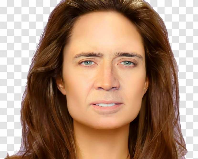 Nicolas Cage Face Film Chin Eyebrow - Flower - Angelina Jolie Transparent PNG