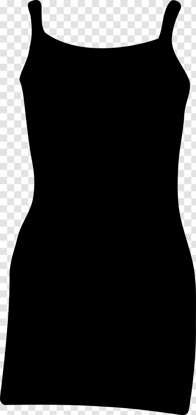 Little Black Dress Clothing Silhouette Wedding - Bridesmaid Transparent PNG