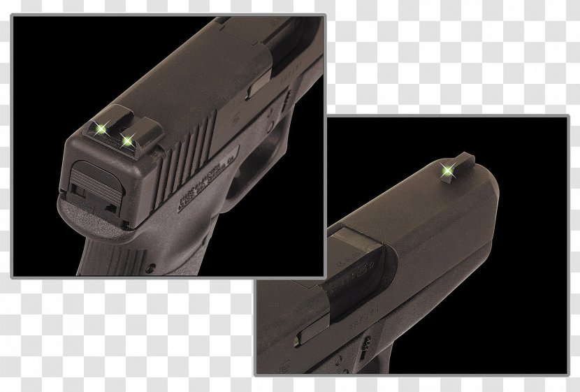 Smith & Wesson M&P Truglo Tritium Set TFO Handgun Sight - S&W Fiber Optic FirearmHandgun Transparent PNG