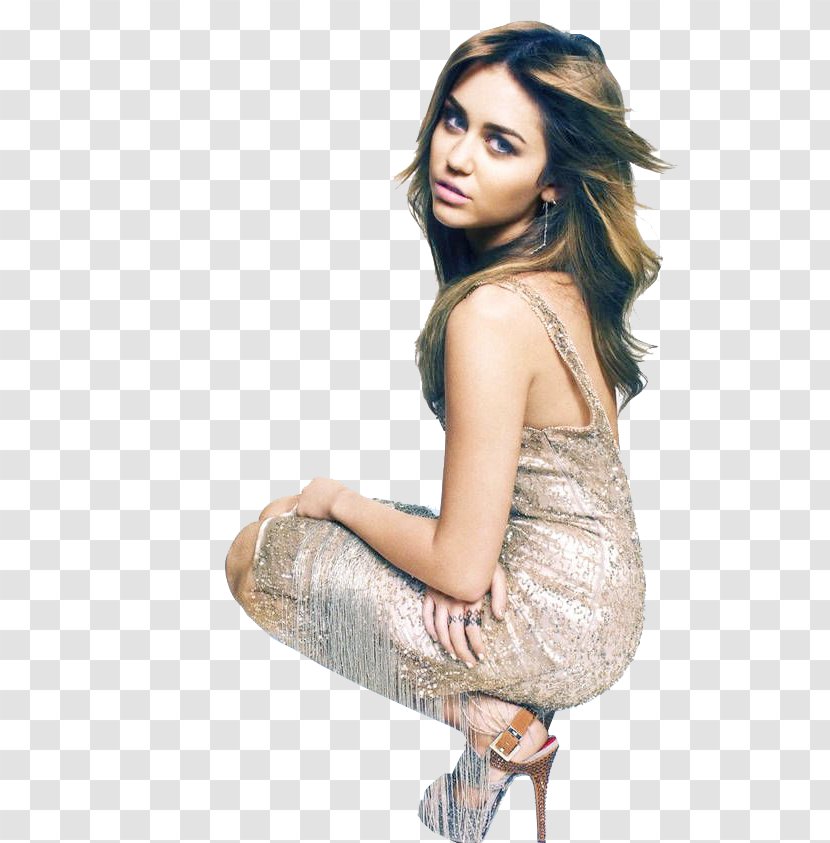 Miley Cyrus Photo Shoot Gypsy Heart Tour The Voice - Watercolor Transparent PNG