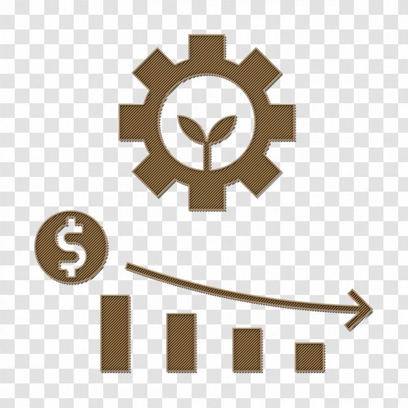 Agriculture Icon Cost Lower - Symbol - Beige Transparent PNG