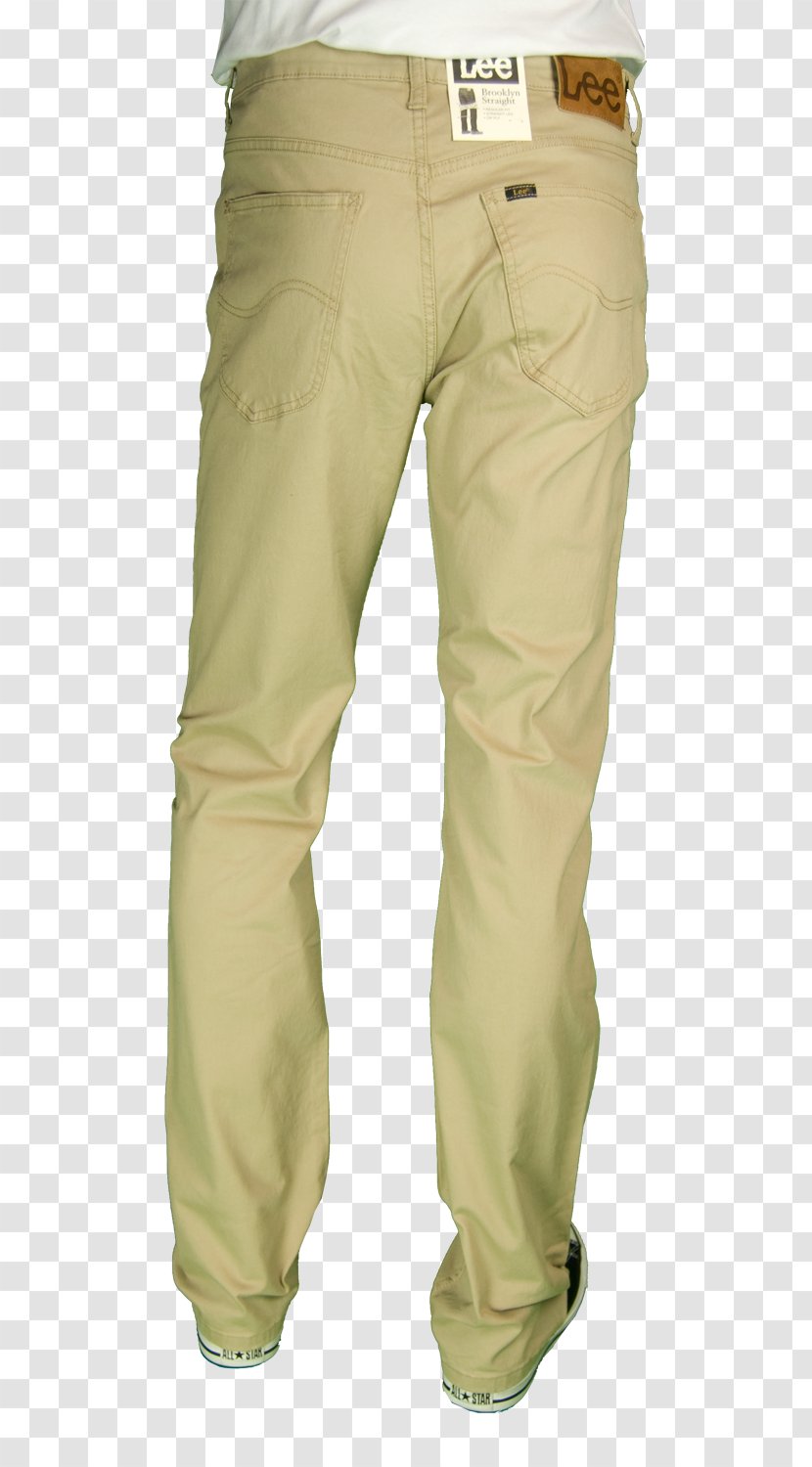 Jeans Gabardine Cargo Pants Lee - Beige Trousers Transparent PNG