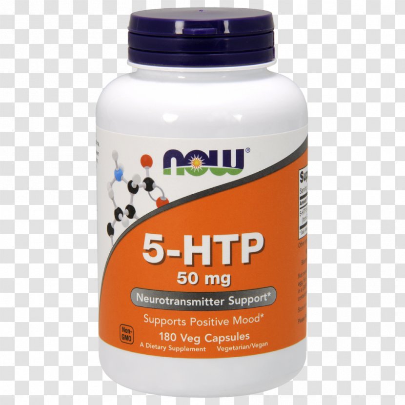 Dietary Supplement 5-Hydroxytryptophan Capsule NOW Foods Nutrition - Sports - Health Transparent PNG