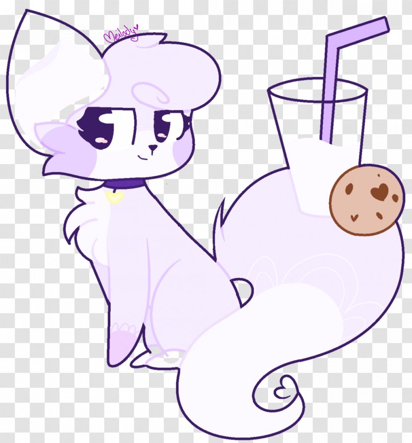 Cat Line Art Cartoon Clip - Silhouette - Milk Cup Transparent PNG