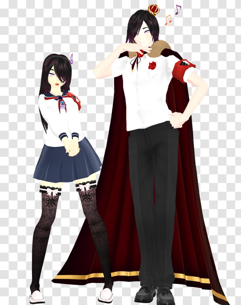 Yandere Simulator DeviantArt Art Museum - Heart - Long-sleeved Transparent PNG