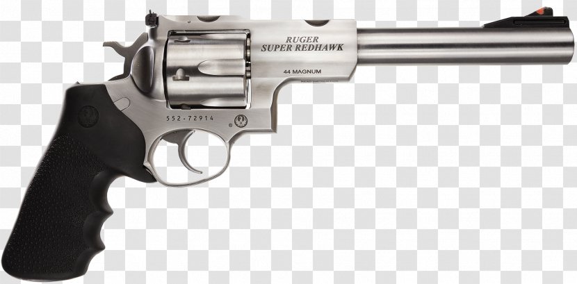 Ruger Super Redhawk .44 Magnum Revolver Special - Cartridge - 454 Casull Transparent PNG