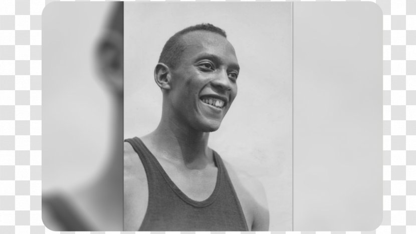 Jesse Owens 1936 Summer Olympics 1924 Athlete Olympic Games - Watercolor Transparent PNG