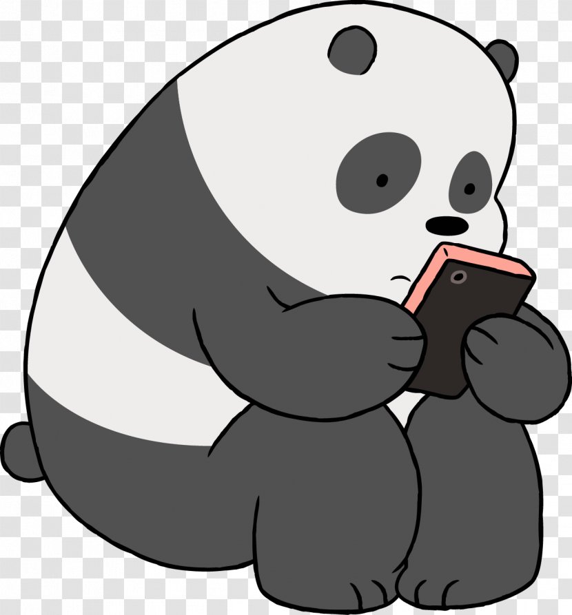 Giant Panda Polar Bear Grizzly Pan - We Bare Bears Transparent PNG