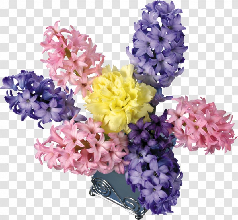 Hyacinth Flower Clip Art - Bouquet Transparent PNG
