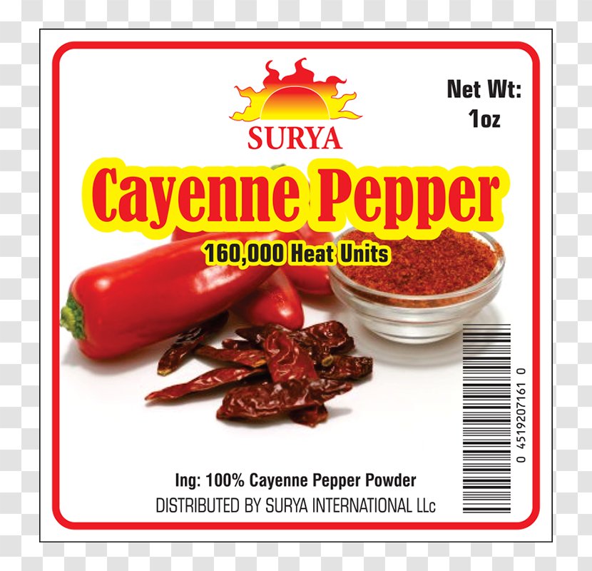 Piquillo Pepper Cayenne Chili Powder Flavor Recipe - Material Transparent PNG