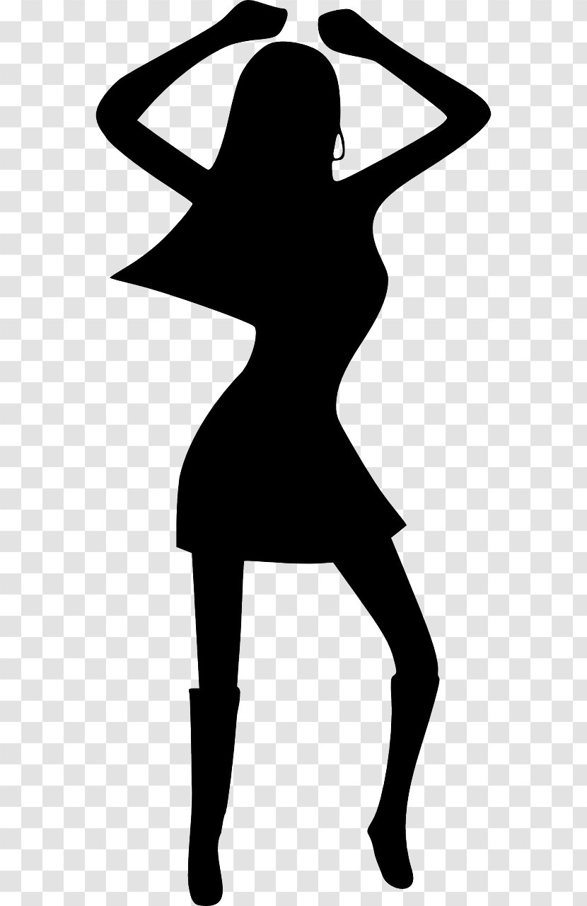 Disco Dance Silhouette Clip Art - Watercolor Transparent PNG