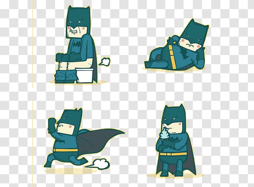 Batman Q-version Cartoon Adobe Illustrator - Product Design - Q Version Of Transparent PNG