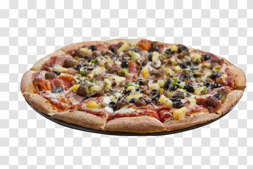 California-style Pizza Sicilian Bacon Food - Cuisine - Ingredient Transparent PNG