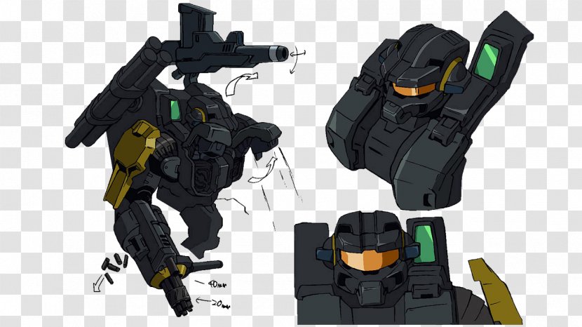 Hrunting Yggdrasil Powered Exoskeleton Halo Prototype - Spacebattles Forums - Art Transparent PNG