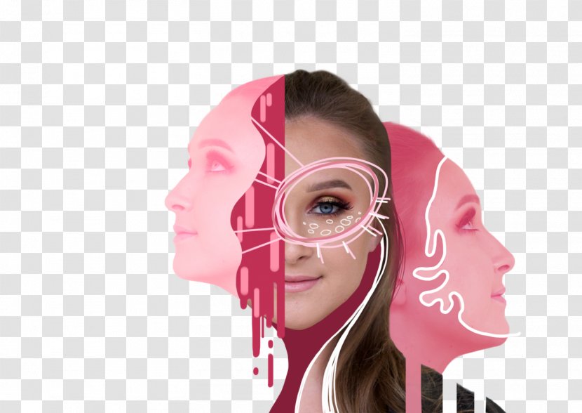 Face Cartoon - Magenta - Hood Costume Transparent PNG