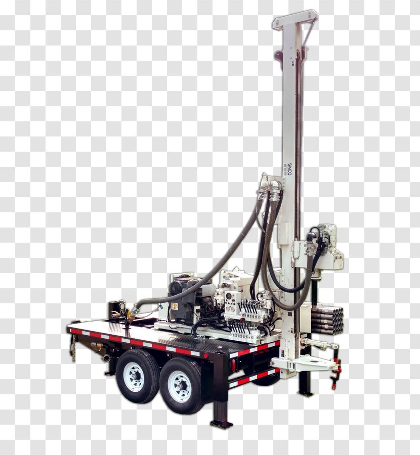 Drilling Rig Machine Augers Water Well Transparent PNG