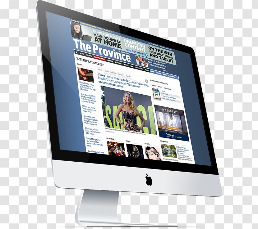 Computer Monitors Software Display Advertising - Creative Print Ads Appreciate Transparent PNG