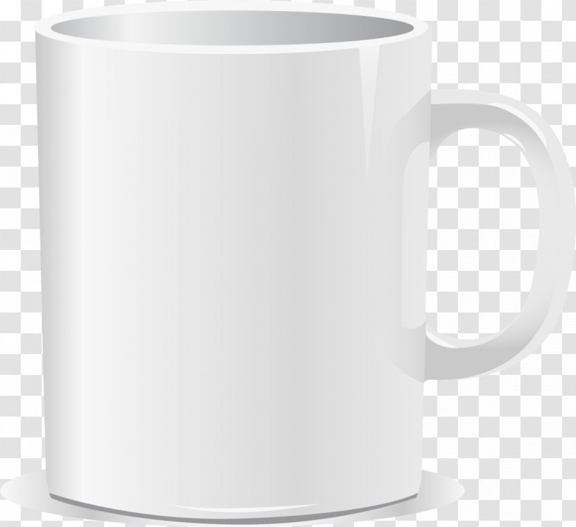 Coffee Cup Mug Euclidean Vector Icon - Product Design - White Transparent PNG