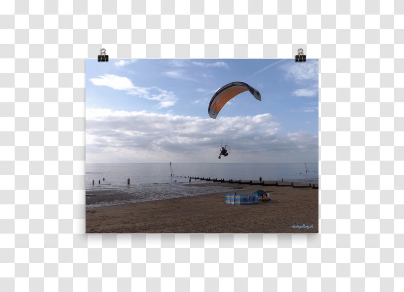 Paragliding Wind Parachute Sport Kite - Sports Transparent PNG