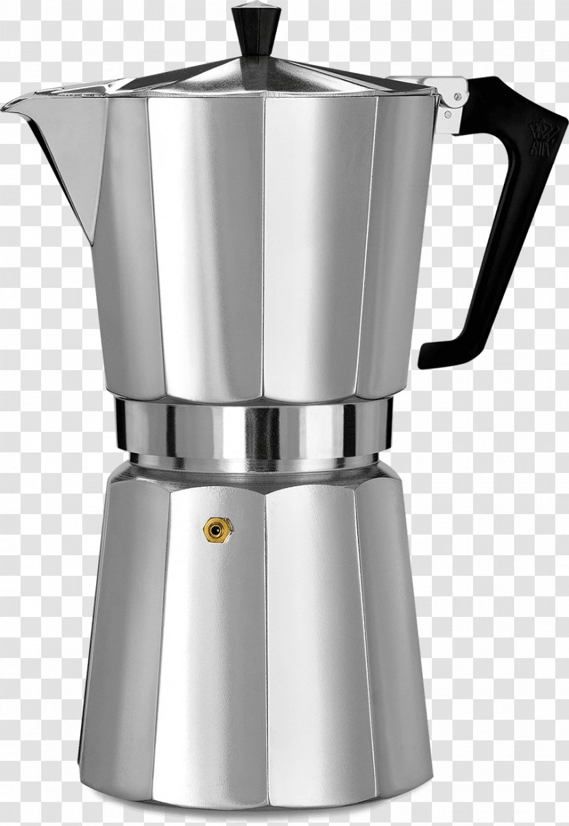 Moka Pot Espresso Coffeemaker Kettle - Coffee Aroma Transparent PNG