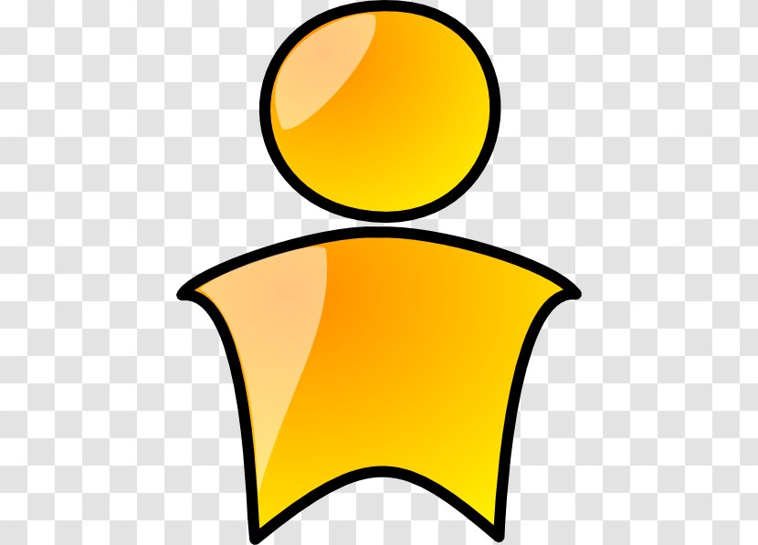 Clip Art Vector Graphics Openclipart Symbol - Yellow - Symboles Grateful Person Transparent PNG