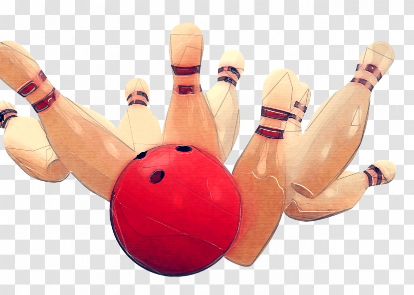 Bowling Pins Thumb Balls - Sports Equipment - Team Sport Pin Transparent PNG