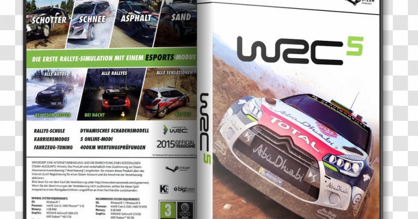 WRC 5 2: FIA World Rally Championship 3: 7 6 - Display Advertising - Wrc Transparent PNG