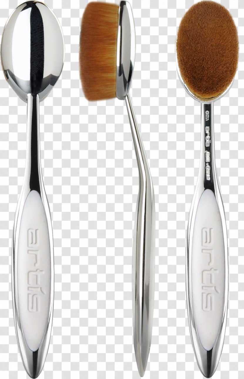 Artis Elite Mirror Oval 7 Brush Make-Up Brushes 6 Cosmetics - Eye Makeup And Their Uses Transparent PNG