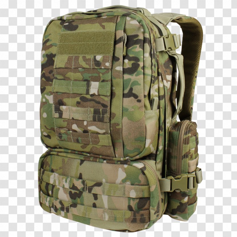 Backpack MultiCam Condor 3 Day Assault Pack Compact Amazon.com - Military Transparent PNG