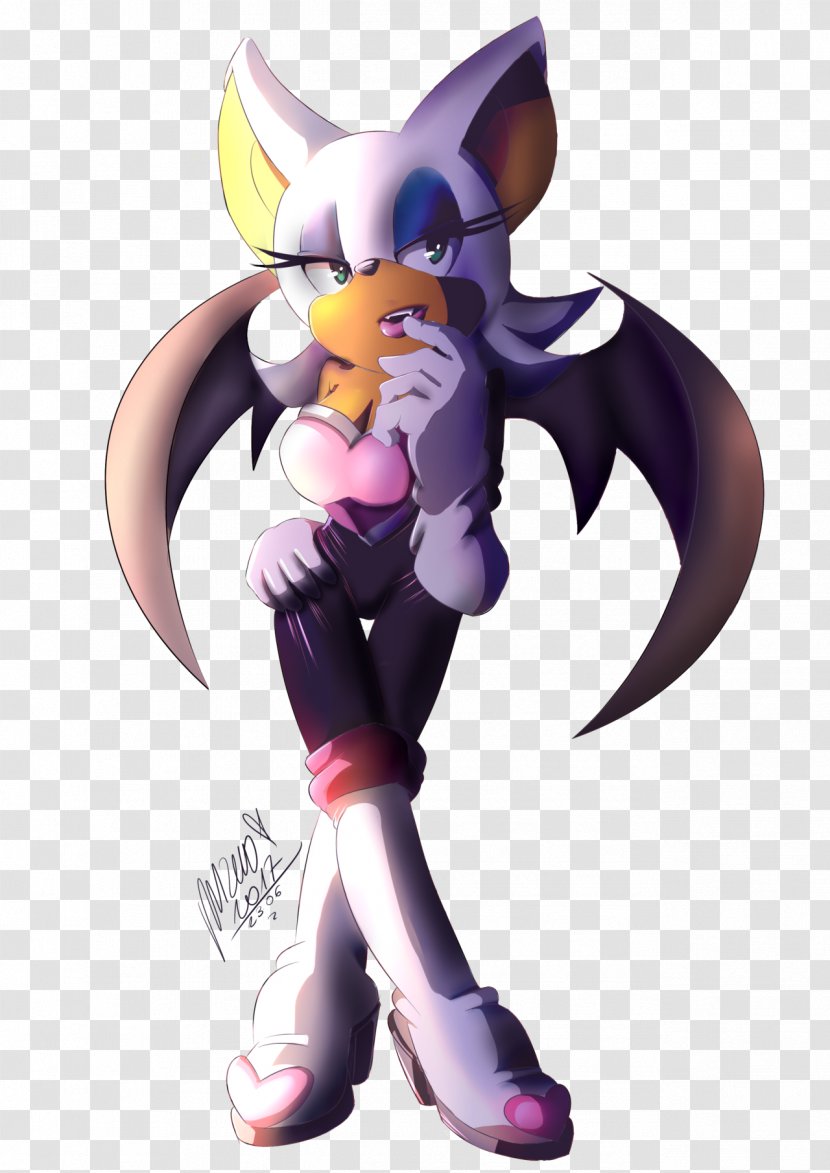 Rouge The Bat Ariciul Sonic Shadow Hedgehog Forces Espio Chameleon - Silhouette Transparent PNG