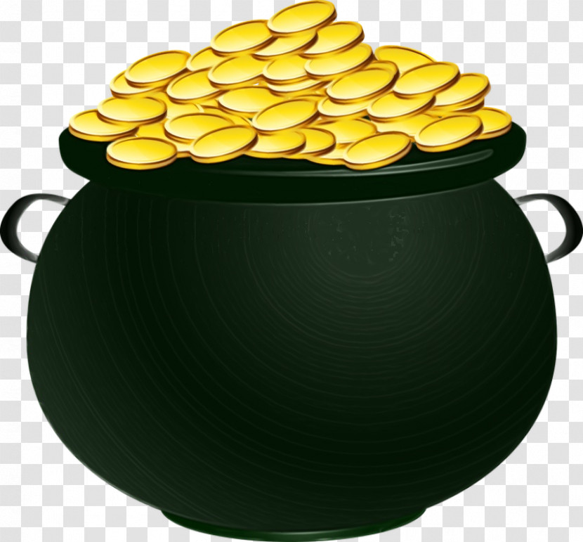 Yellow Cookware And Bakeware Stock Pot Vegetarian Food Food Transparent PNG