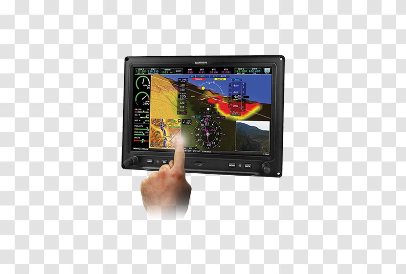 GPS Navigation Systems Garmin G3000 Laptop Electronic Flight Instrument System Touchscreen - Aviation Transparent PNG