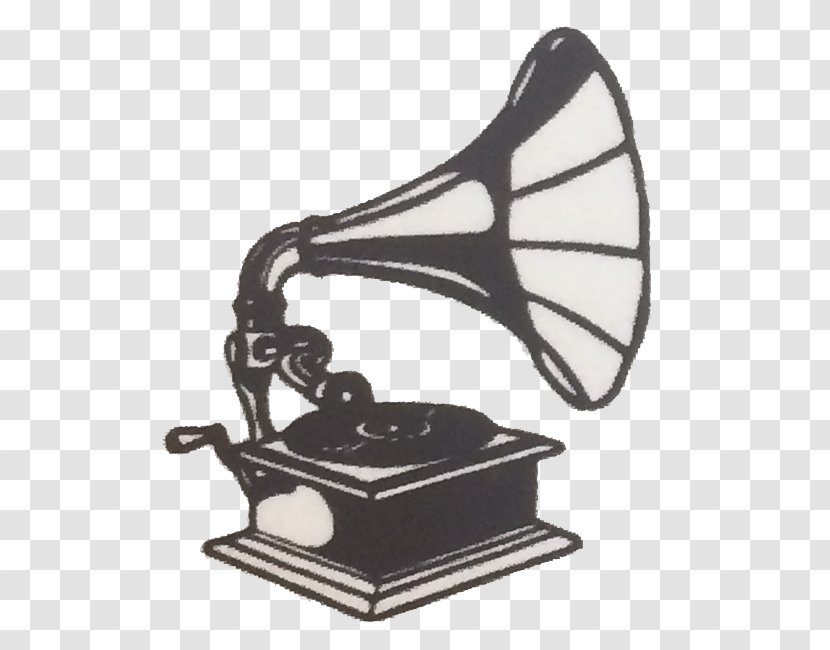 Drawing Seattle Antiques Market Collectable Music Pencil - Technology - Gramophone Record Telephone Transparent PNG