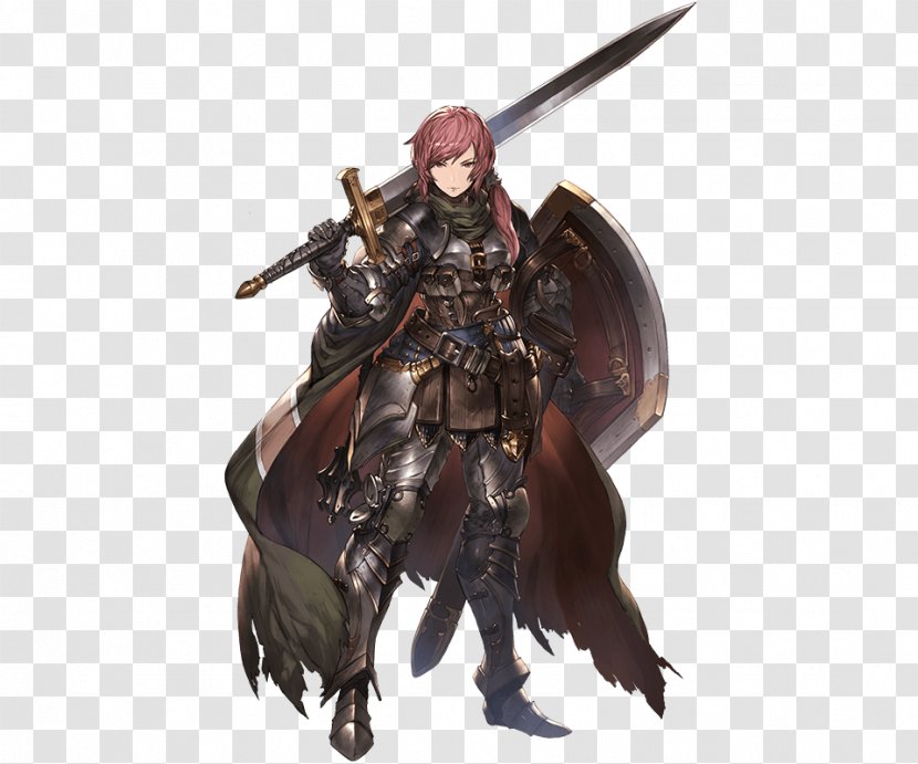 Granblue Fantasy Female Naga The Serpent Lina Inverse Knight - Cartoon Transparent PNG