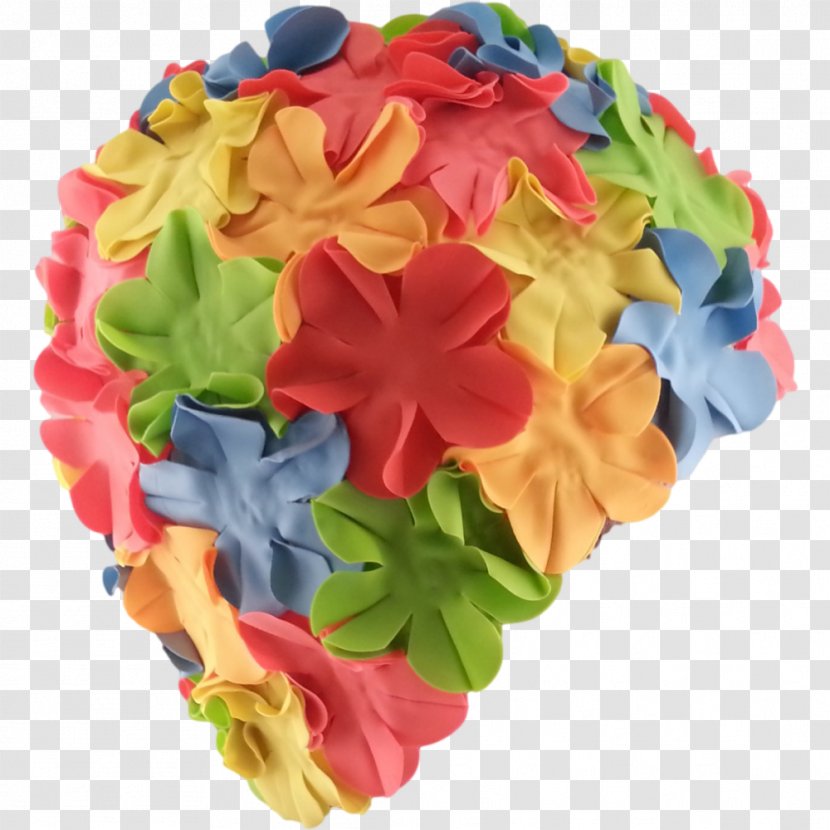 Floral Design Swim Caps Cut Flowers Bonnet - Shower - Flower Transparent PNG