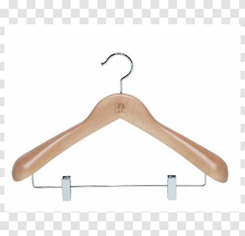 Clothes Hanger T-shirt Wood Clothing Pants - Dress Transparent PNG