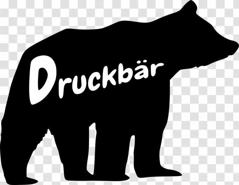 Bear Dog Logo Canidae Font - Silhouette - Gopro Transparent PNG