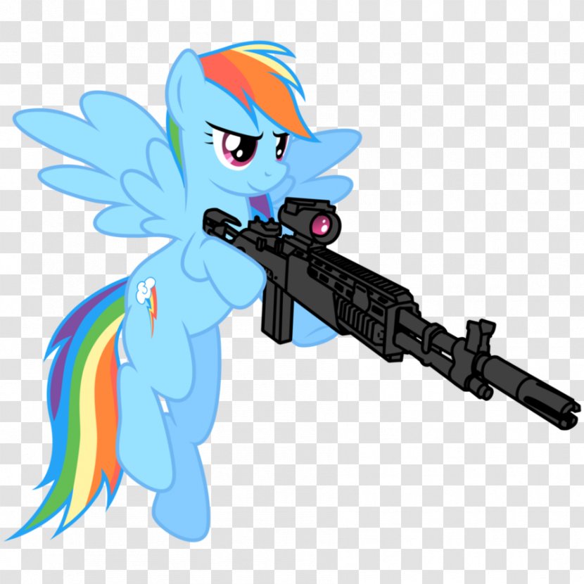 Pony Rainbow Dash Horse The Sniper - Vertebrate Transparent PNG
