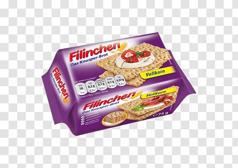 Crispbread Filinchen Vegetarian Cuisine Zwieback Whole Grain - Snack - Paprika Bbq Transparent PNG