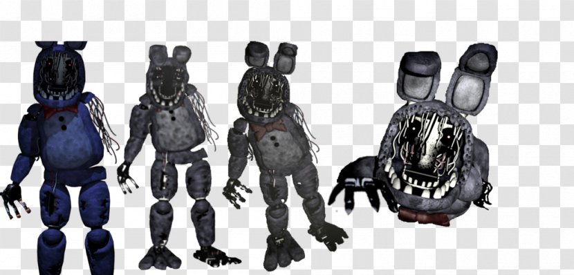 Five Nights At Freddy's 2 Animatronics Endoskeleton Digital Art - Bonnie Transparent PNG