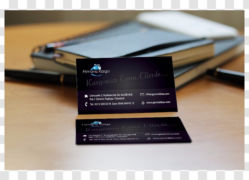Visiting Card Business Cards Corporate Identity Brand Advertising - Printing - Design Transparent PNG
